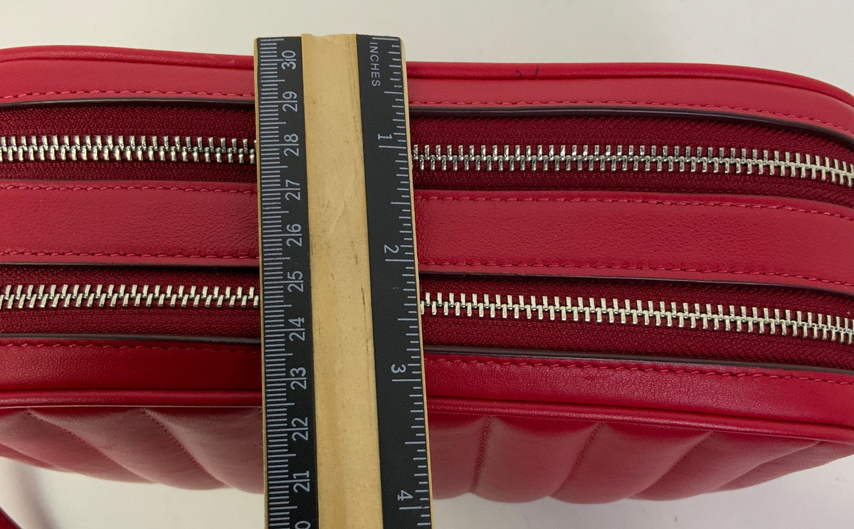Crossbody Designer By Coach In Red, Size:Medium