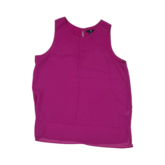 Blouse Sleeveless By Gap In Purple, Size:M