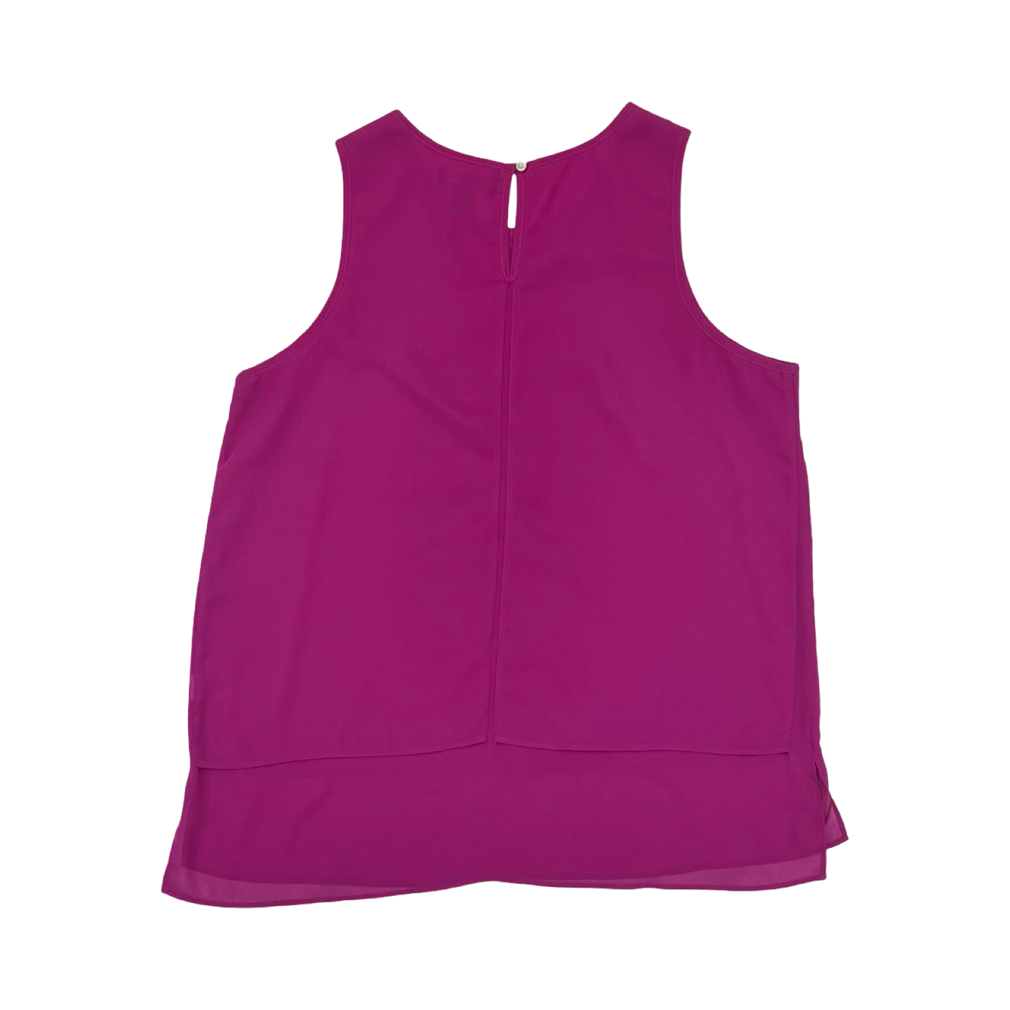 Blouse Sleeveless By Gap In Purple, Size:M