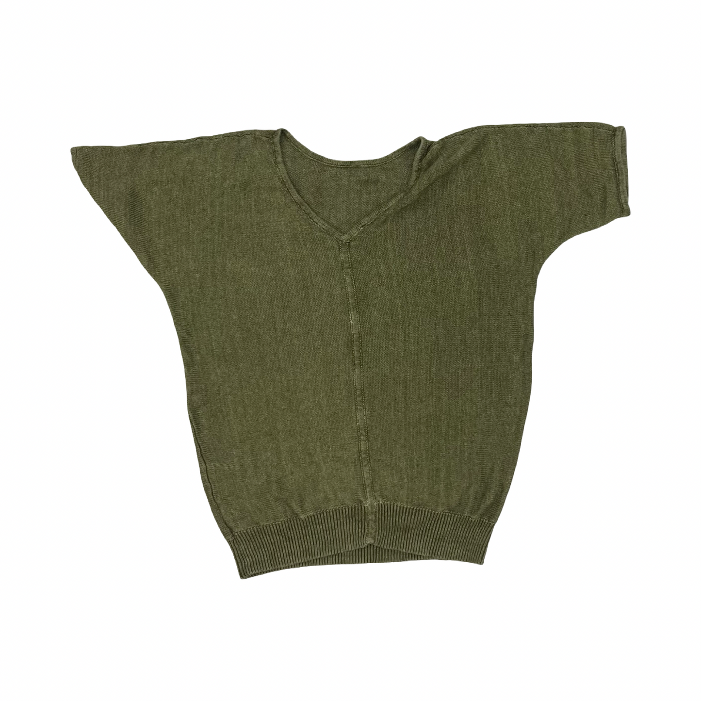 Sweater Ss By Talbots In Green, Size:Mp