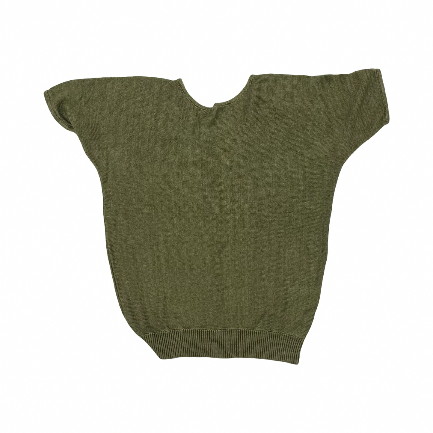 Sweater Ss By Talbots In Green, Size:Mp