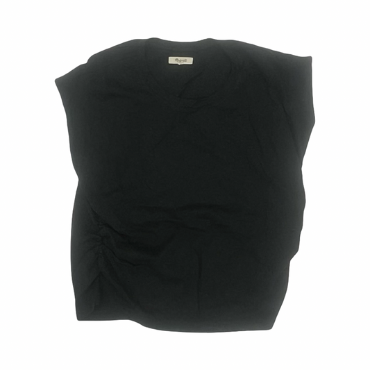 Top Sleeveless By Madewell In Black, Size:Xl
