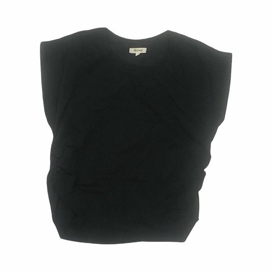 Top Sleeveless By Madewell In Black, Size:Xl