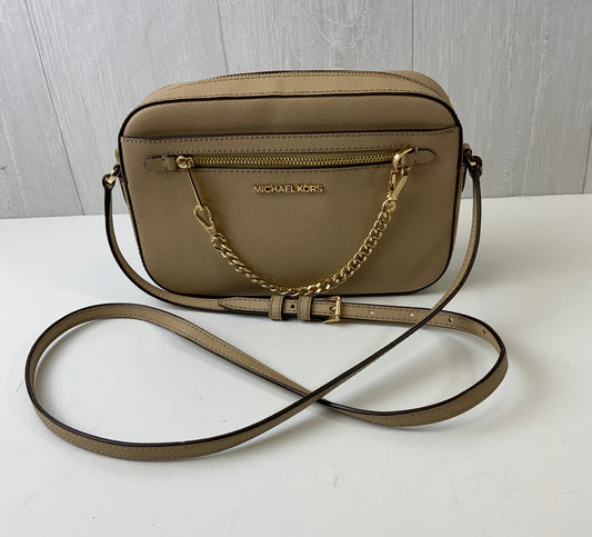 Handbag Designer By Michael Kors In Gold, Size:Large