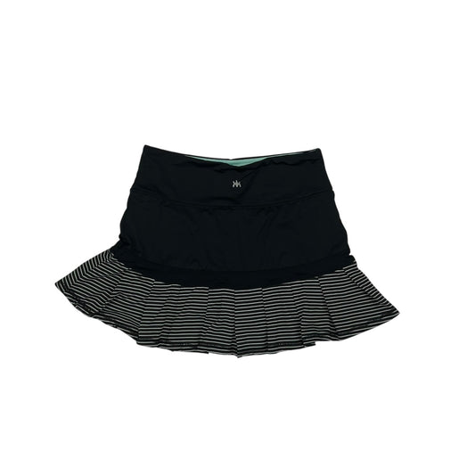 Athletic Skirt By Kyodan In Black & White, Size:S