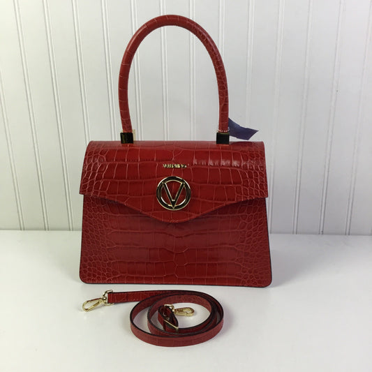 Handbag Designer By Valentino-Mario In Red, Size:Medium
