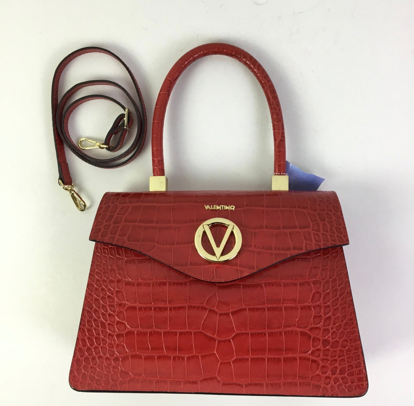 Handbag Designer By Valentino-Mario In Red, Size:Medium