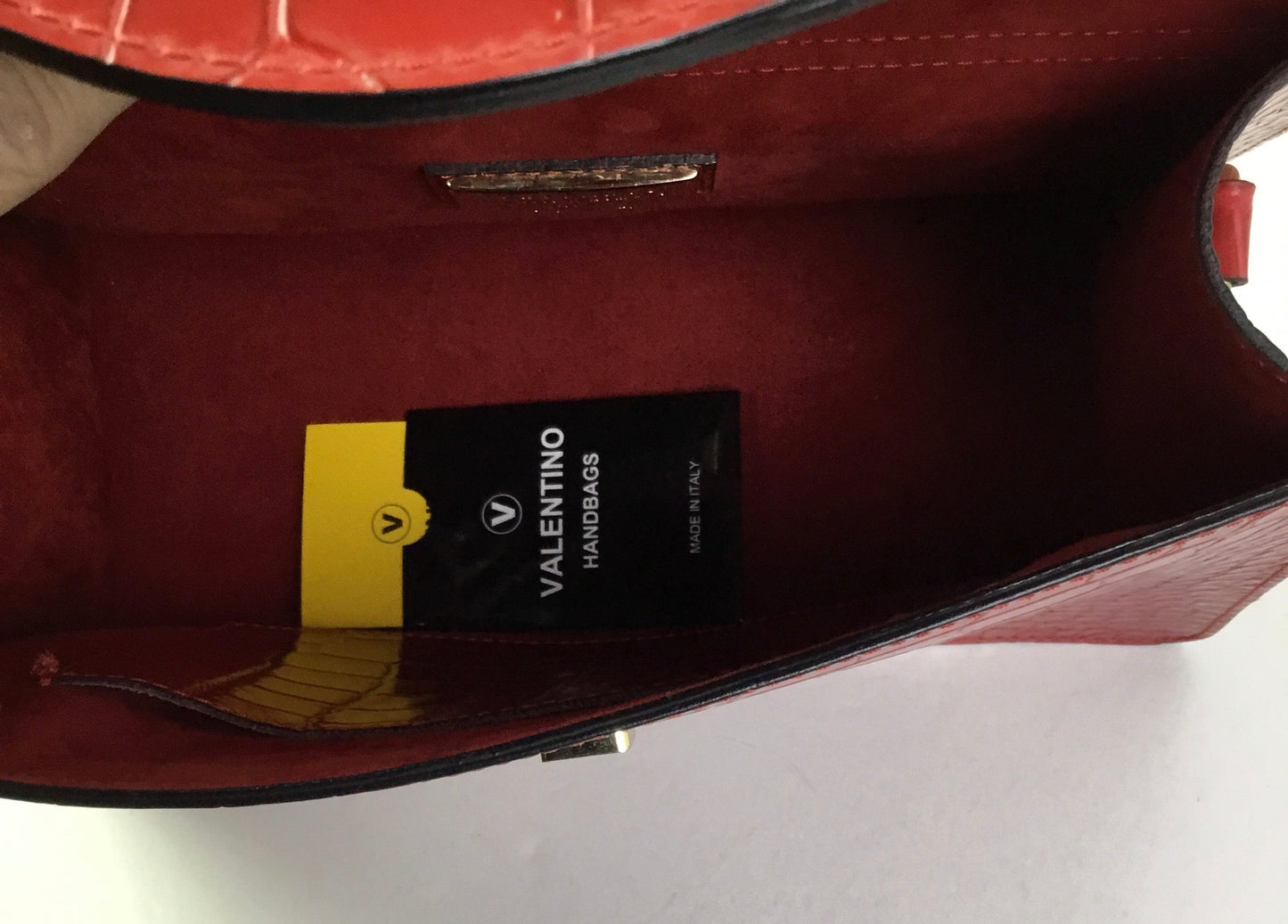 Handbag Designer By Valentino-Mario In Red, Size:Medium