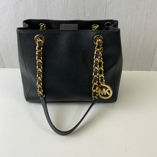Handbag Designer By Michael Kors In Black, Size:Medium