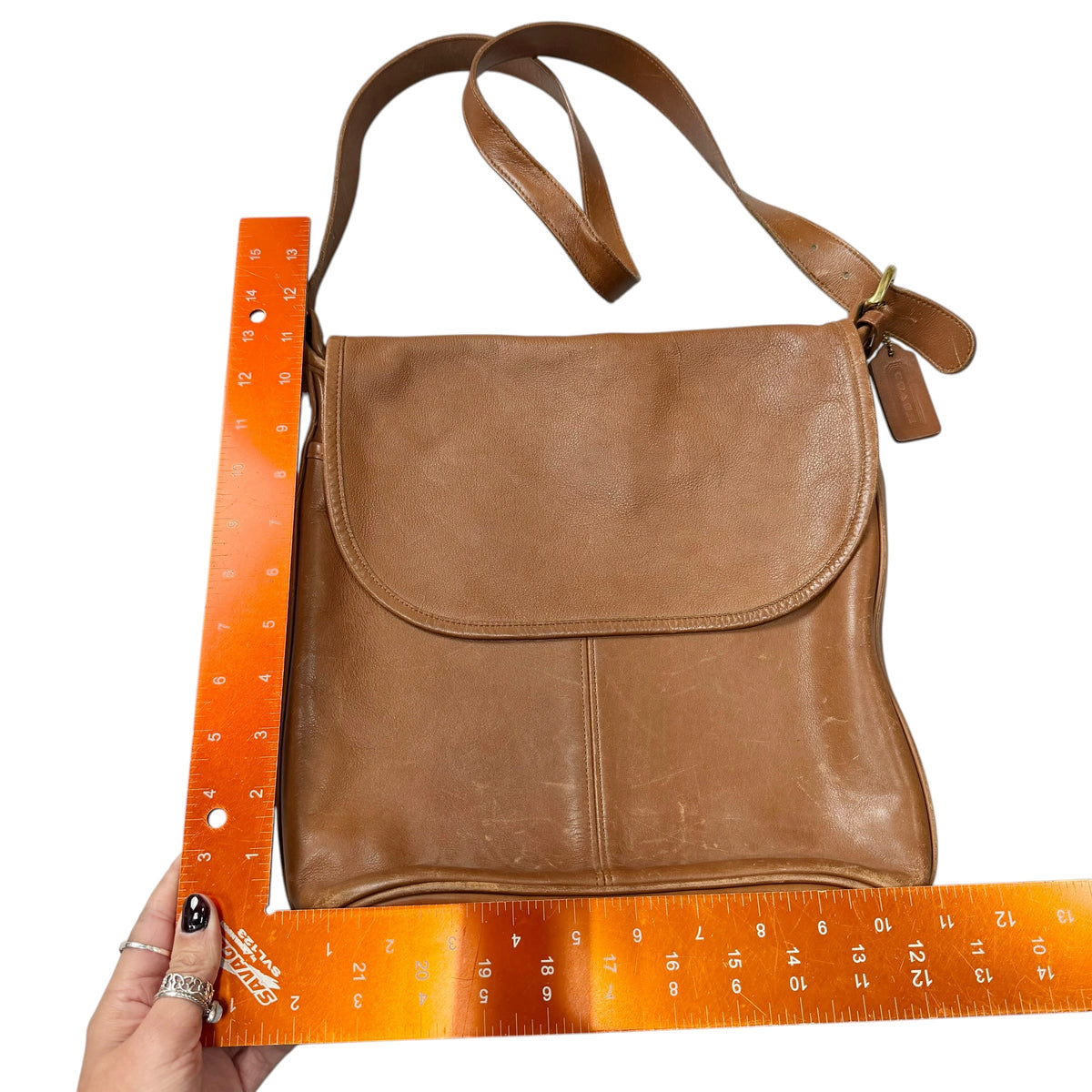 Crossbody Designer By Coach, Size: Medium