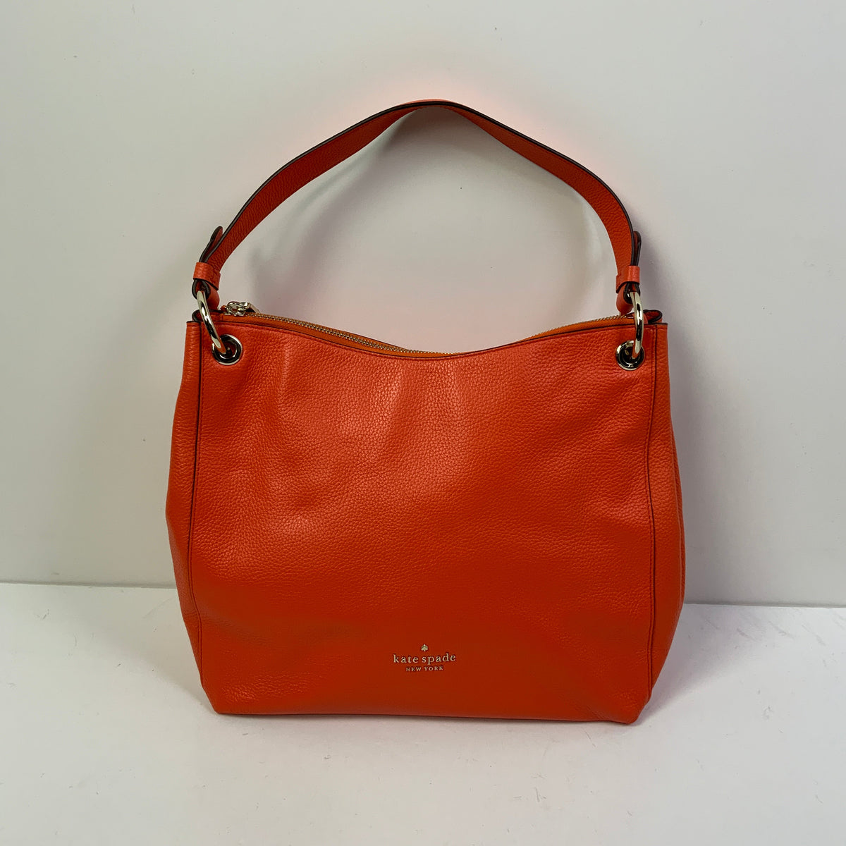 Handbag Designer By Kate Spade In Orange, Size:Large