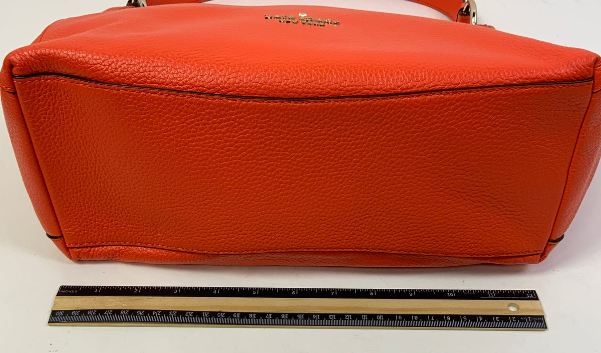 Handbag Designer By Kate Spade In Orange, Size:Large