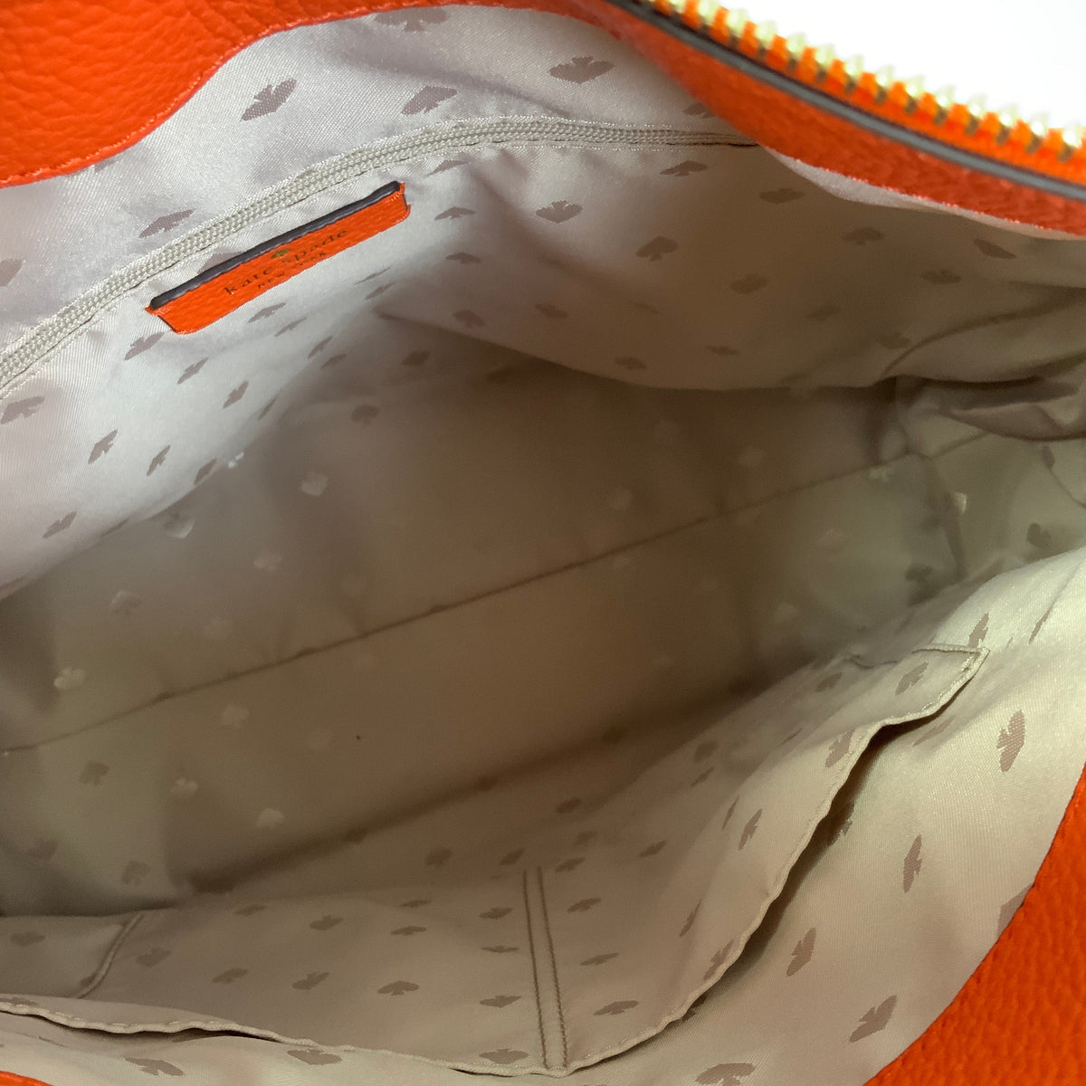 Handbag Designer By Kate Spade In Orange, Size:Large
