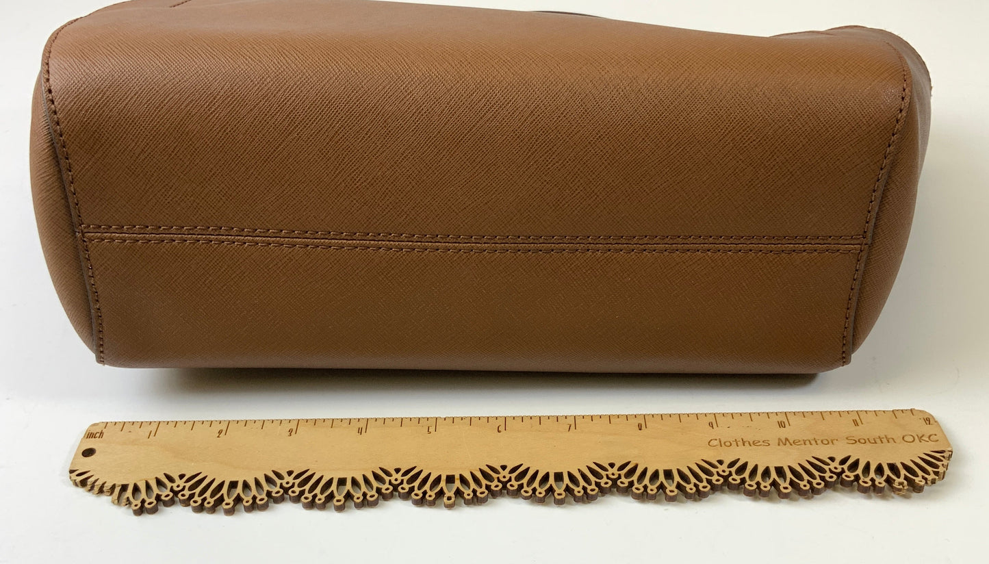 Handbag Designer By Michael Kors In Brown, Size:Large