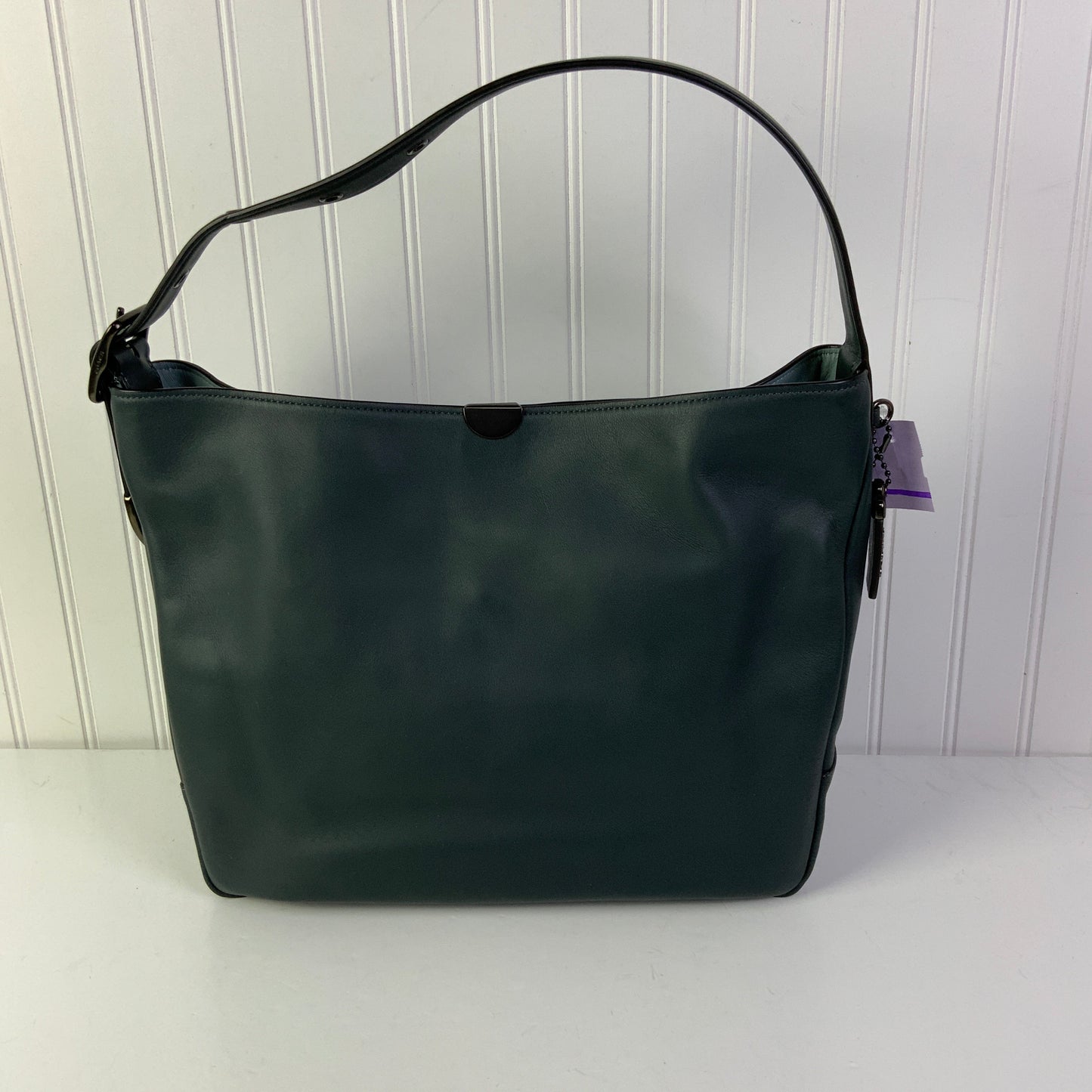 Handbag Designer By Coach In Blue, Size:Large