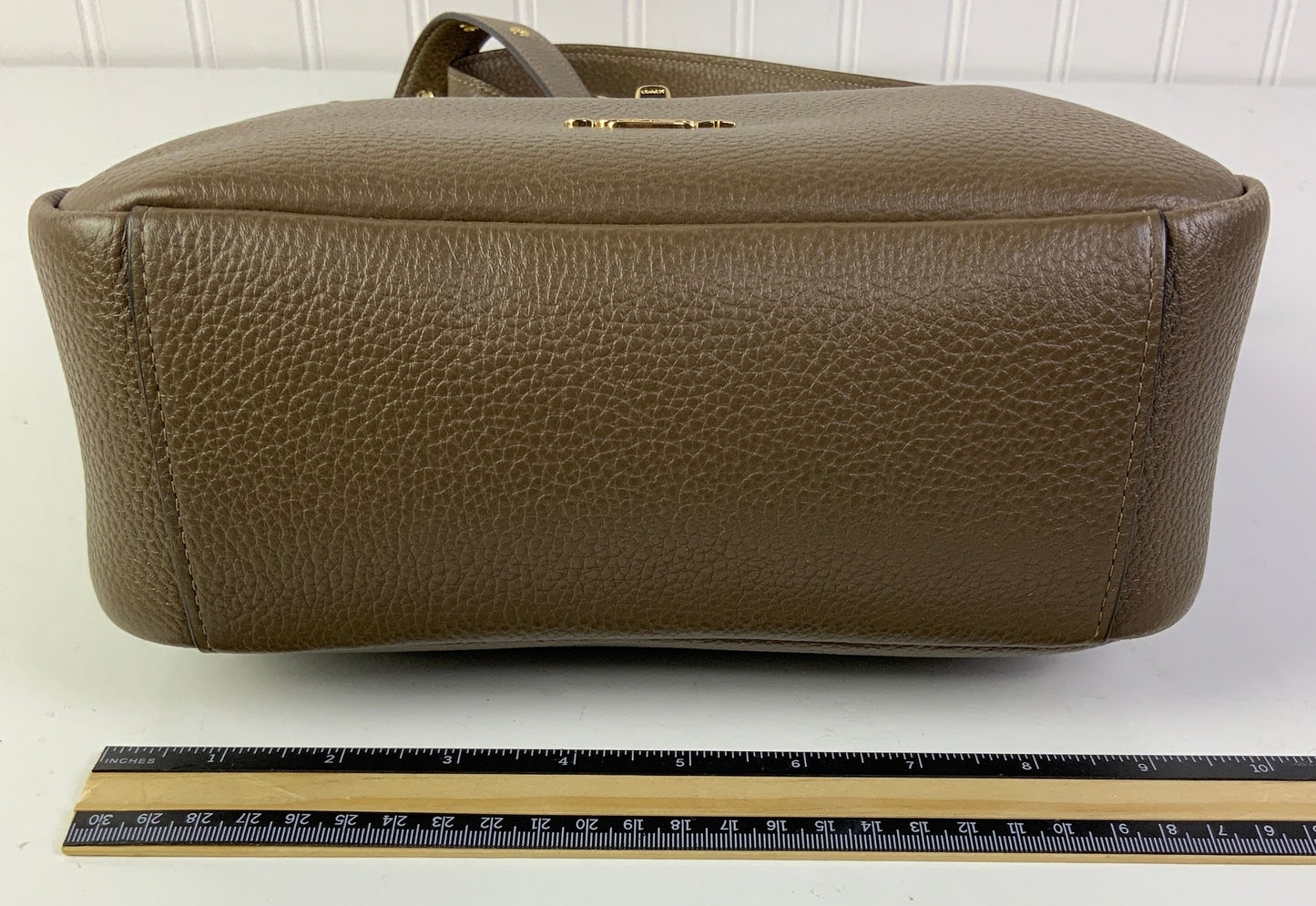 Crossbody Designer By Coach In Brown, Size:Small