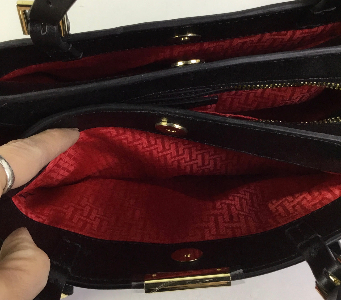 Crossbody Designer By Halston In Black, Size:Medium