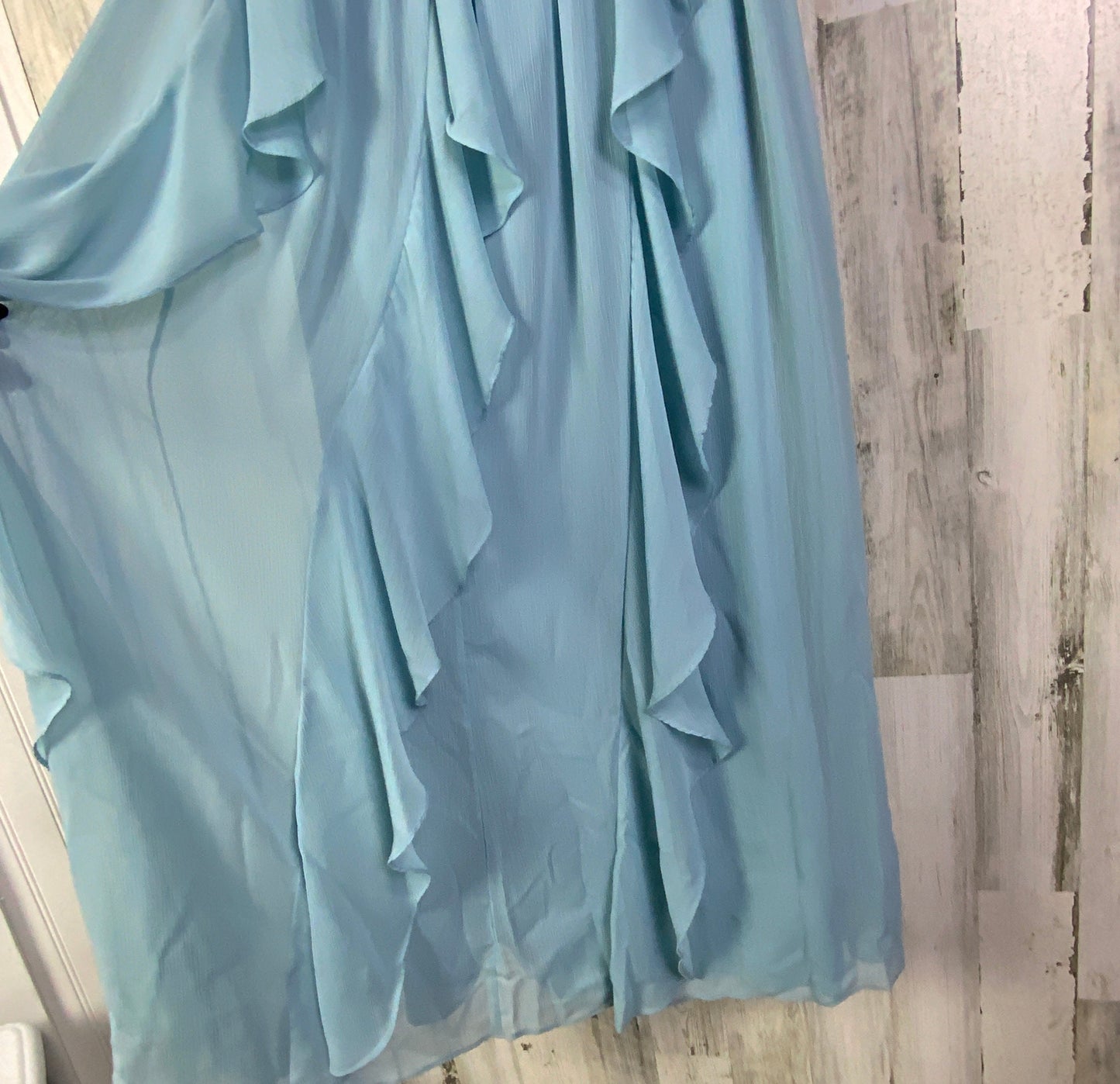 Dress Designer By Vera Wang In Blue, Size: 12