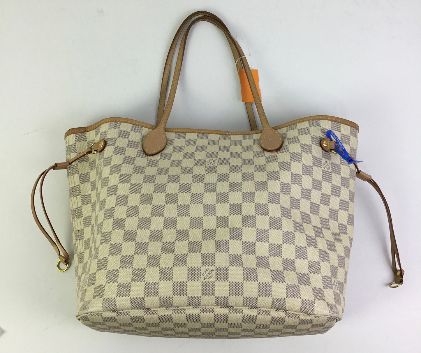 Handbag Luxury Designer By Louis Vuitton In Pink & White, Size:Medium