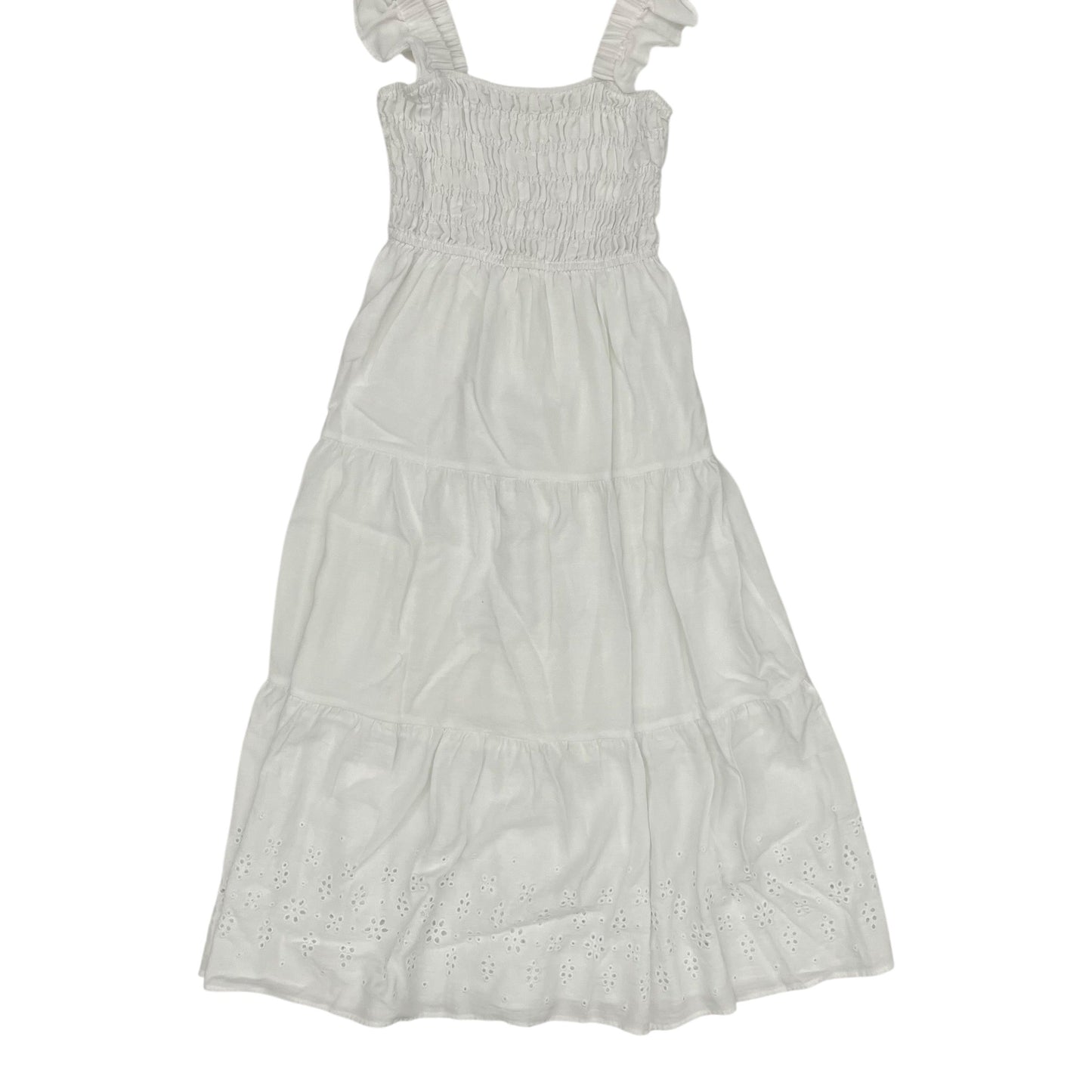 Dress Party Midi By Blu Pepper In White, Size:M