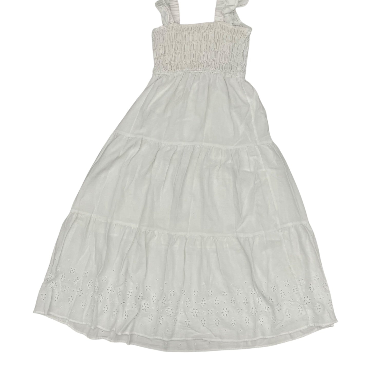 Dress Party Midi By Blu Pepper In White, Size:M