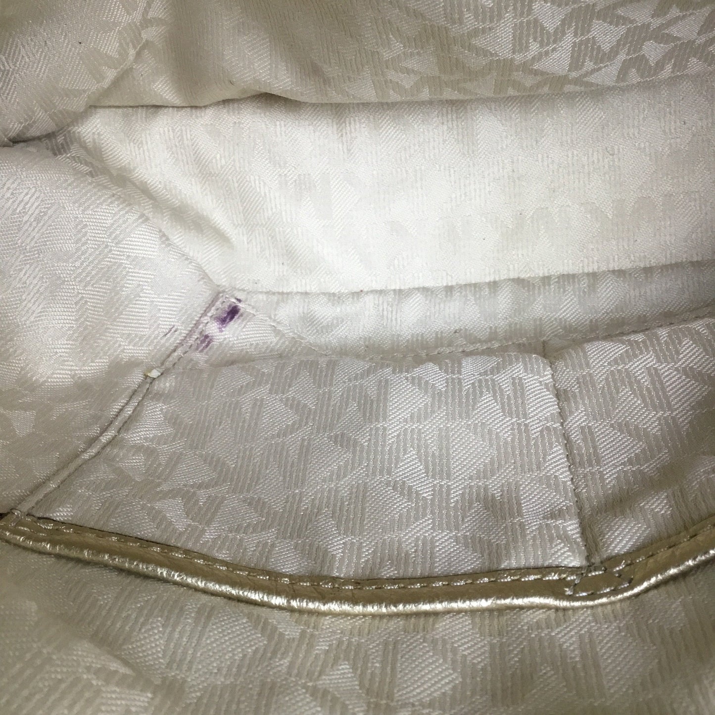 Handbag Designer By Michael Kors In Tan, Size:Medium