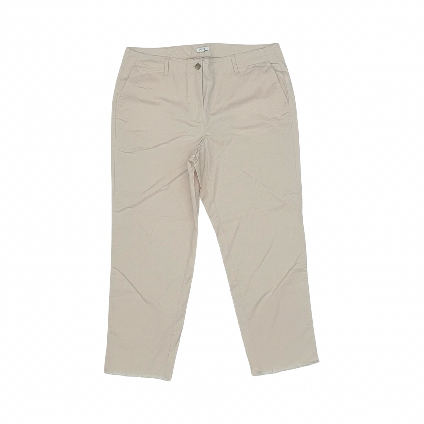 Pants Cropped By J. Jill In Peach, Size:14
