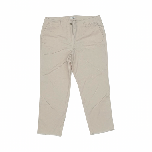 Pants Cropped By J. Jill In Peach, Size:14
