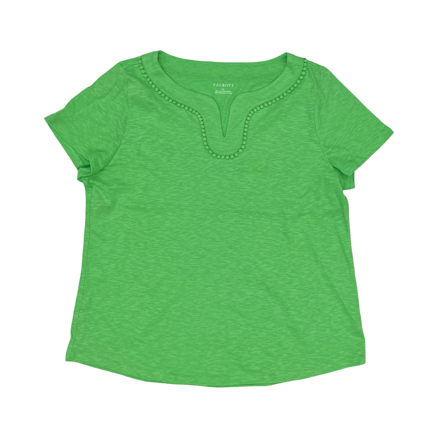 Top Ss By Talbots In Green, Size:Xl