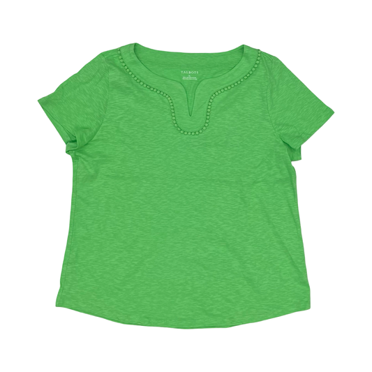 Top Ss By Talbots In Green, Size:Xl