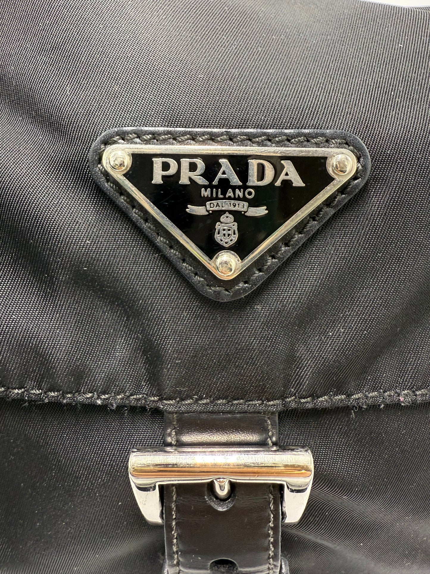 Prada Tessuto Messenger Crossbody Luxury Designer Handbag