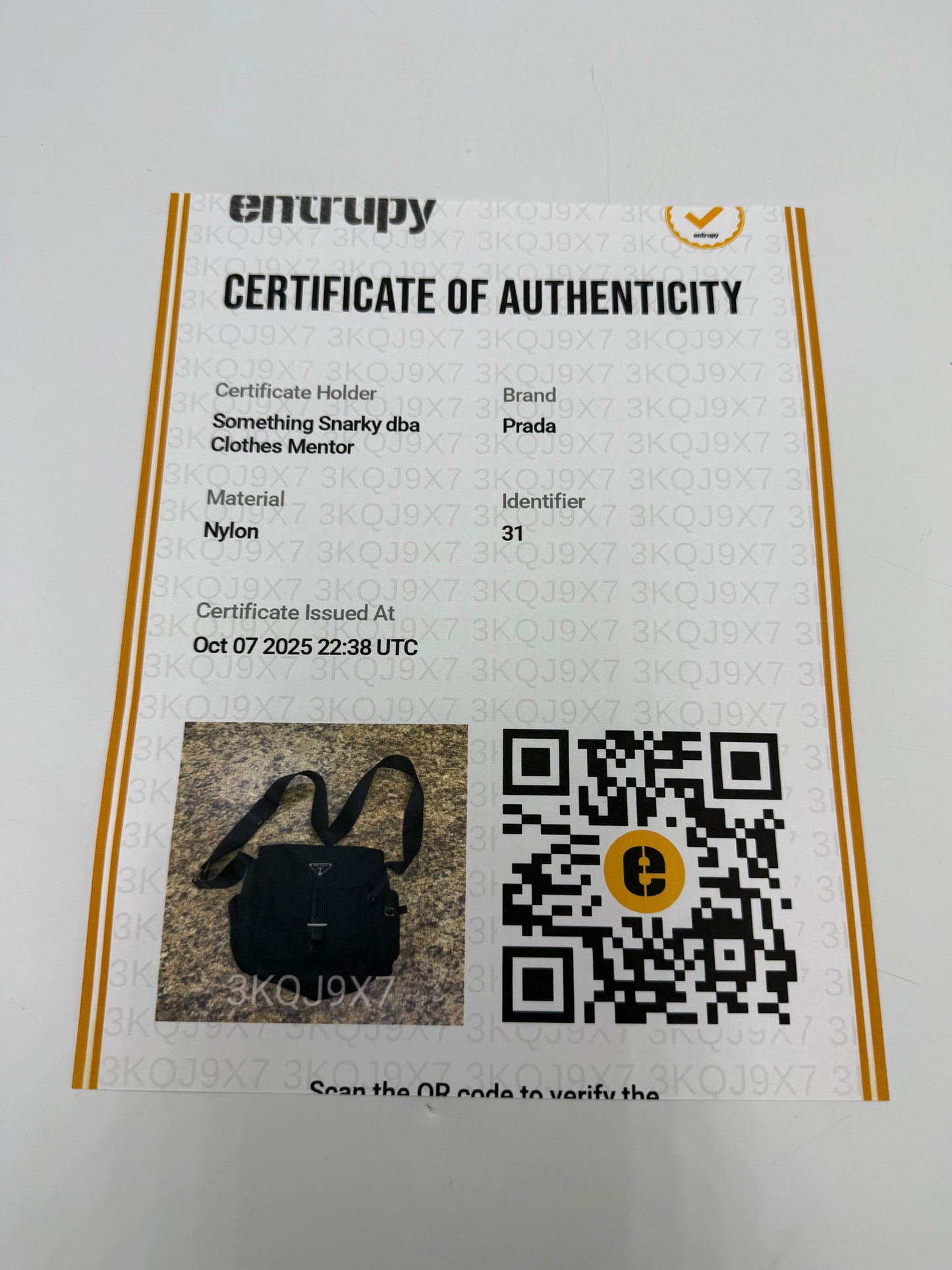 Prada Tessuto Messenger Crossbody Luxury Designer Handbag