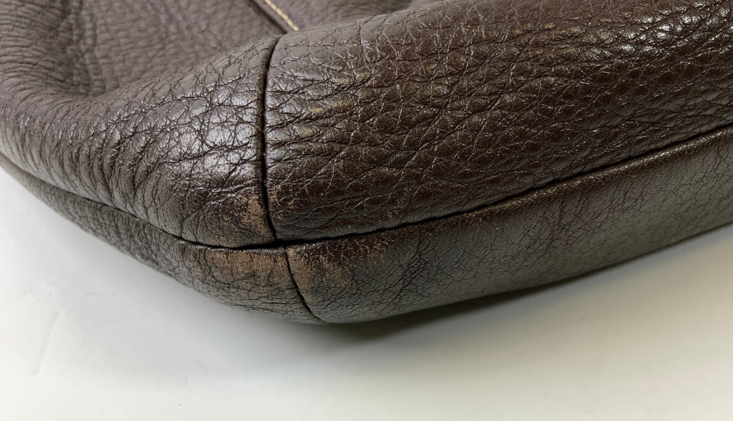 Handbag Designer By Coach In Brown, Size:Large