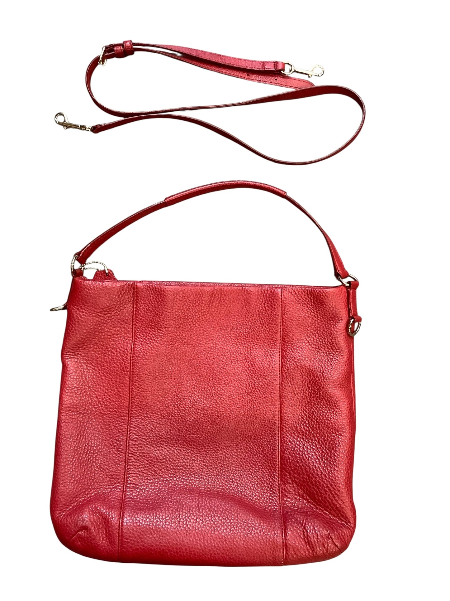Handbag Designer By Coach In Red, Size:Large