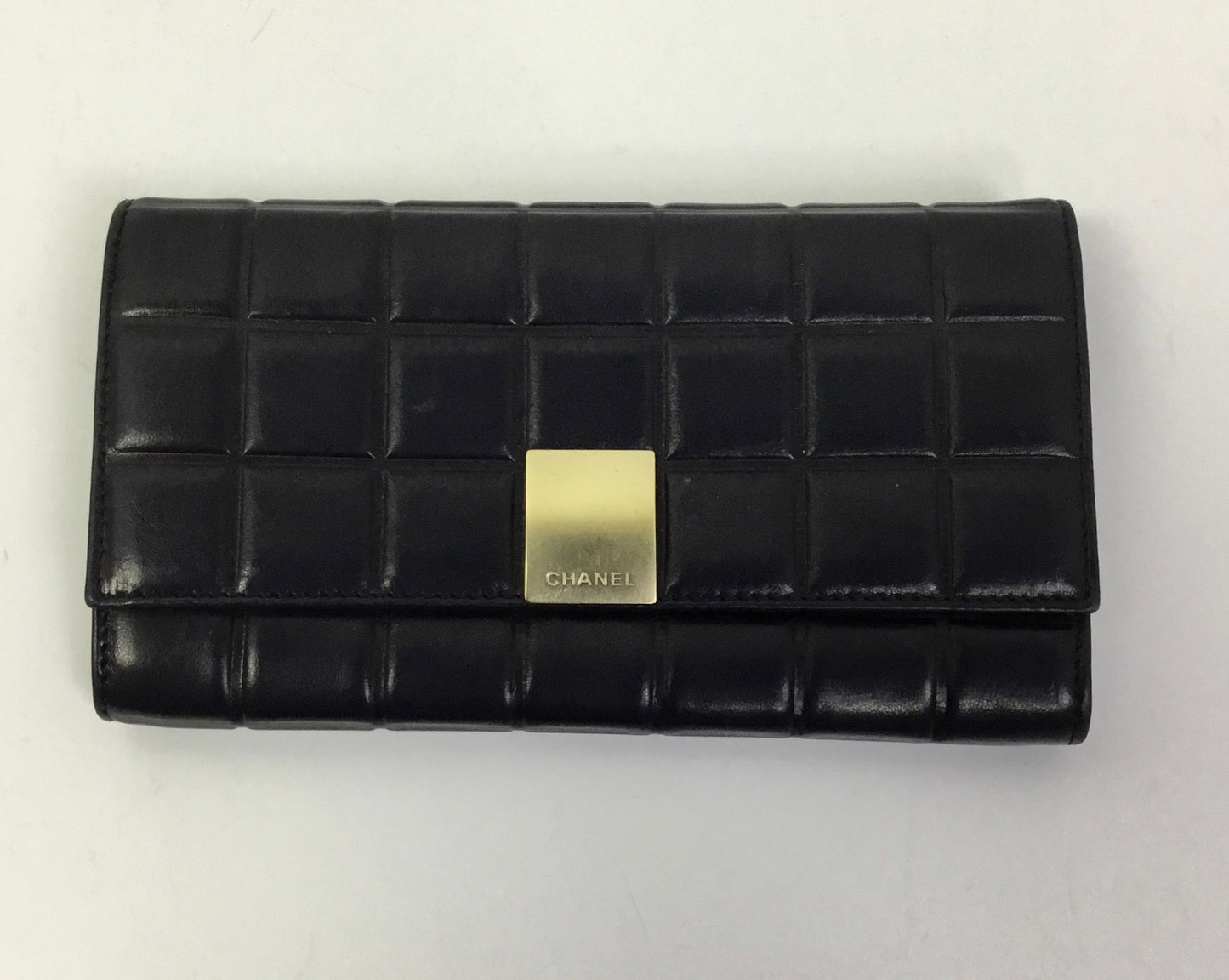 Wallet Luxury Designer By Chanel In Black, Size:Large