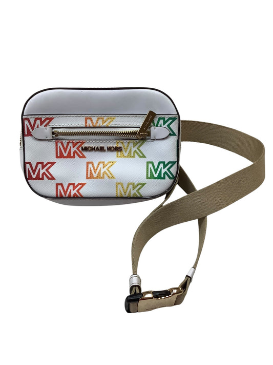 Belt Bag Designer By Michael Kors In White, Size:Small