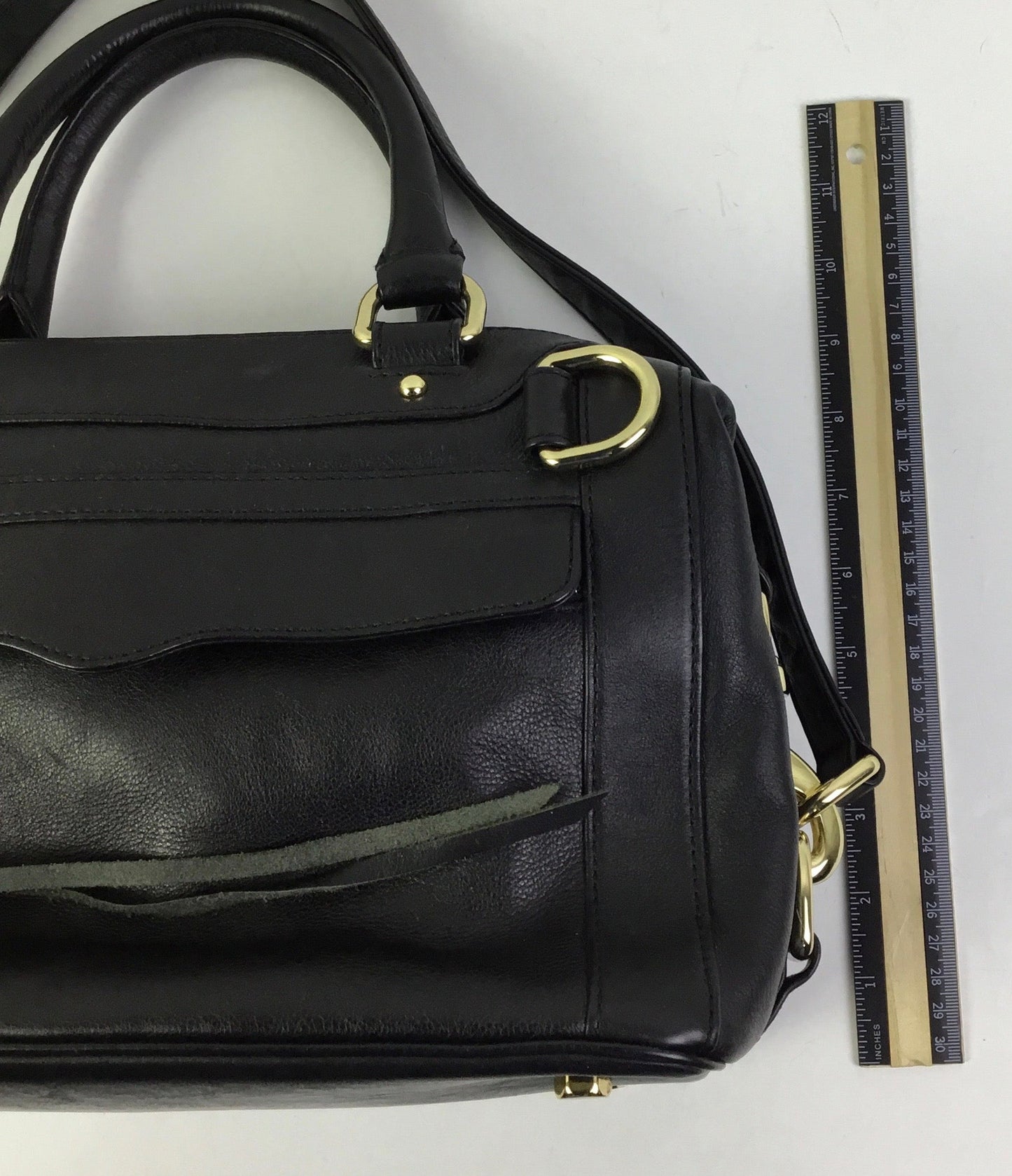 Handbag Designer By Rebecca Minkoff In Black, Size:Medium