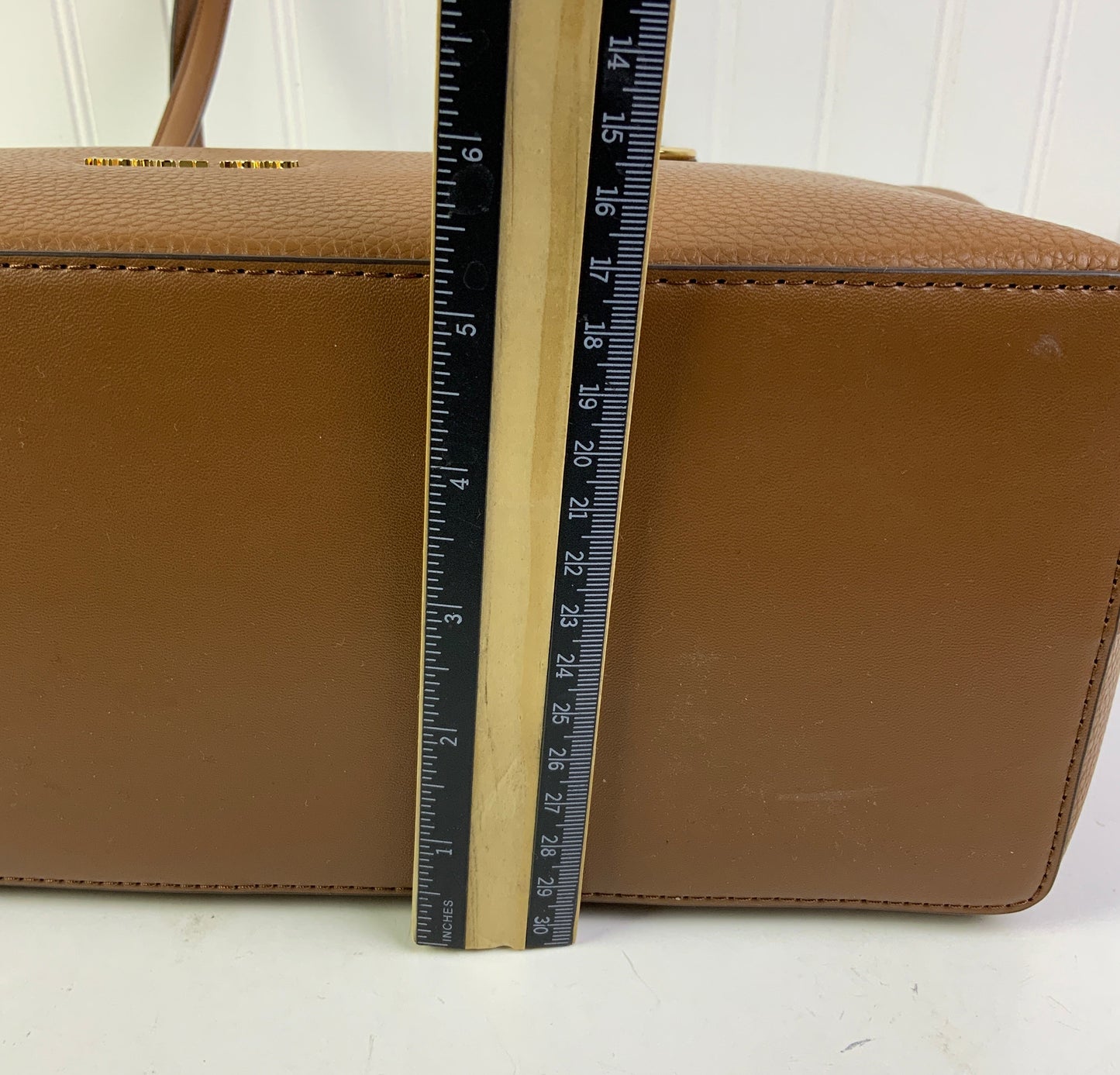 Handbag Designer By Michael Kors In Brown, Size:Large