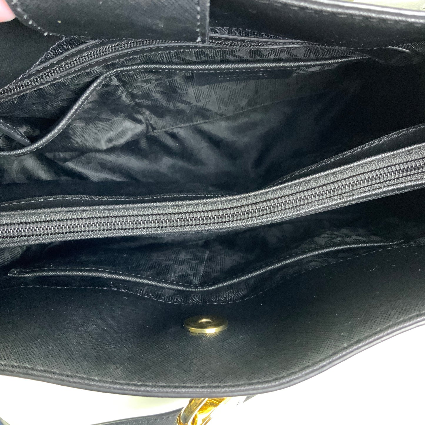 Handbag Designer By Michael Kors In Black, Size:Large