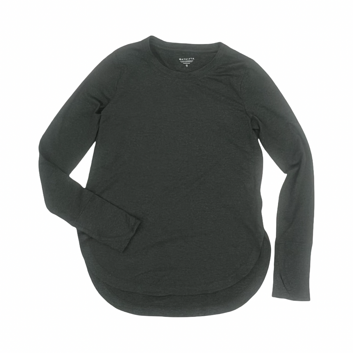 Athletic Top Ls Crewneck By Athleta In Grey, Size:Xs