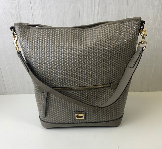 Handbag Designer By Dooney And Bourke In Taupe, Size:Large