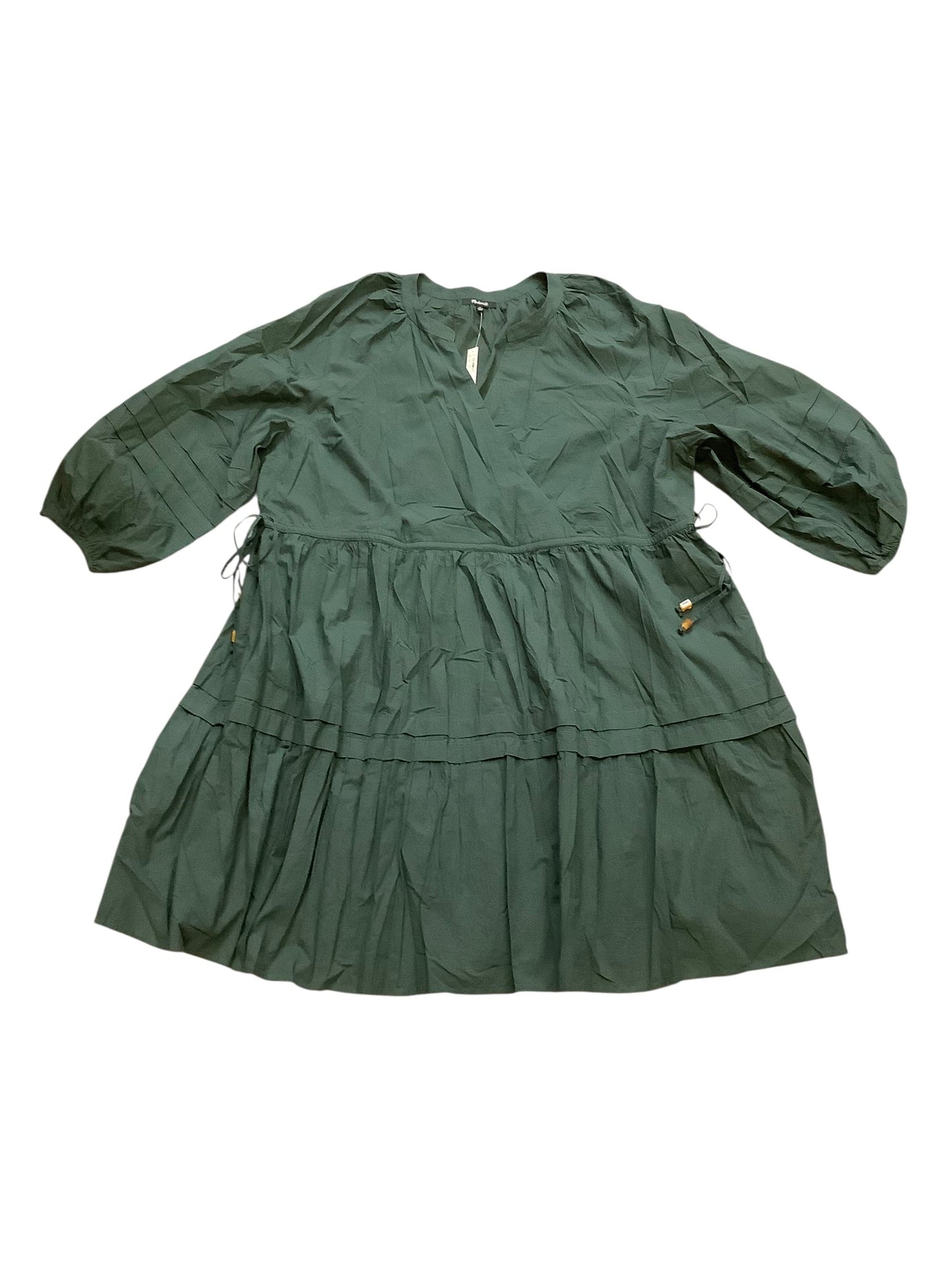 Dress Casual Midi By Madewell In Green, Size:3