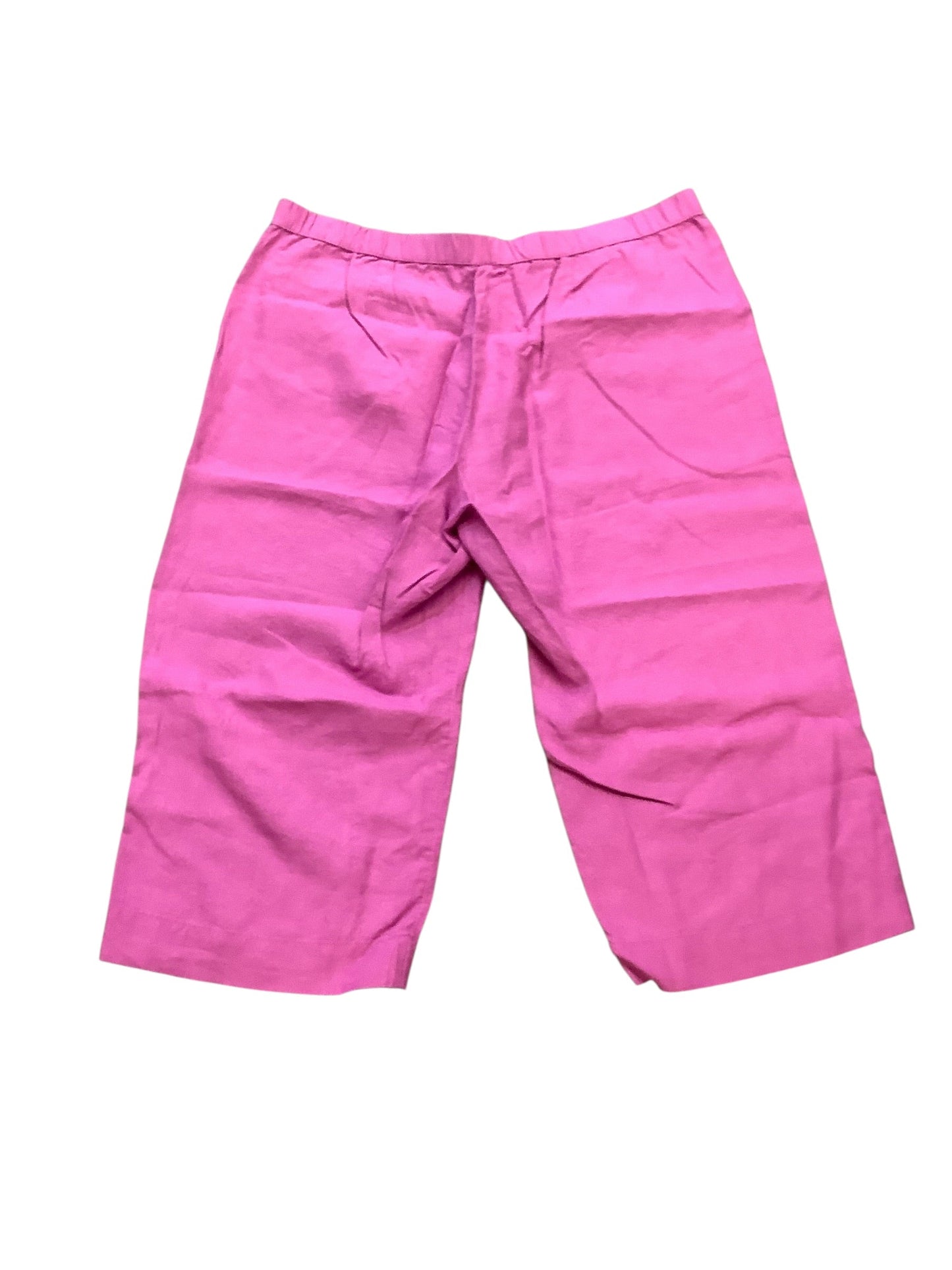 Pants Linen By J. Jill In Purple, Size:3X