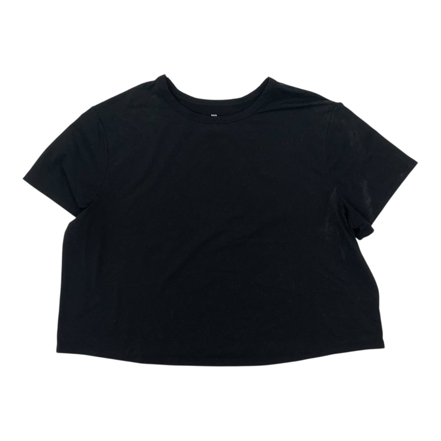 Athletic Top Ss By All In Motion In Black, Size:Xxl