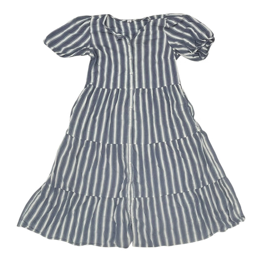Dress Party Midi By Old Navy In Blue & White, Size:L