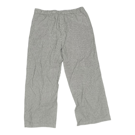Pants Linen By J. Crew In Striped Pattern, Size:14