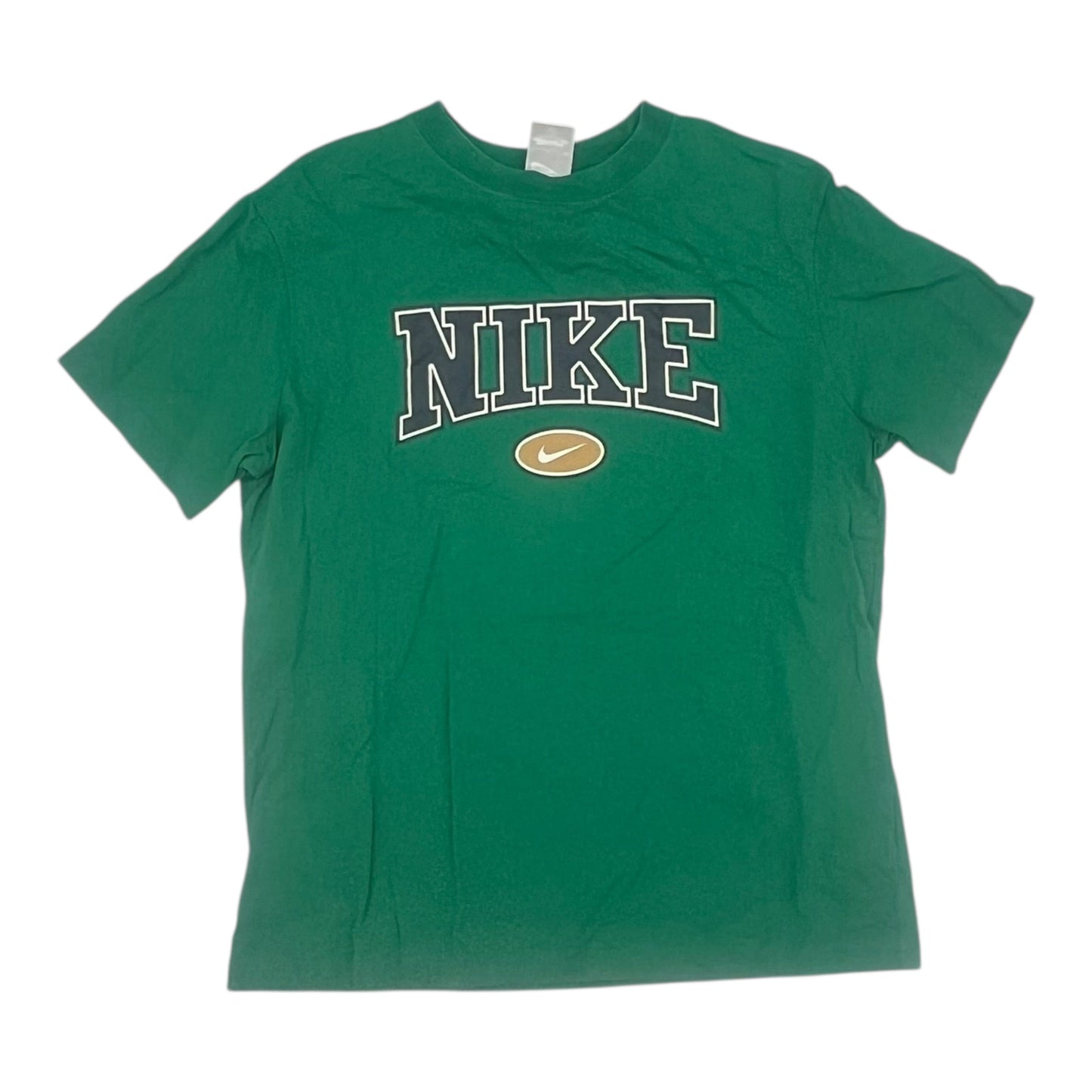 Athletic Top Ss By Nike In Green, Size:S