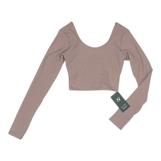 Athletic Top Ls Crewneck By Halara In Pink, Size:M