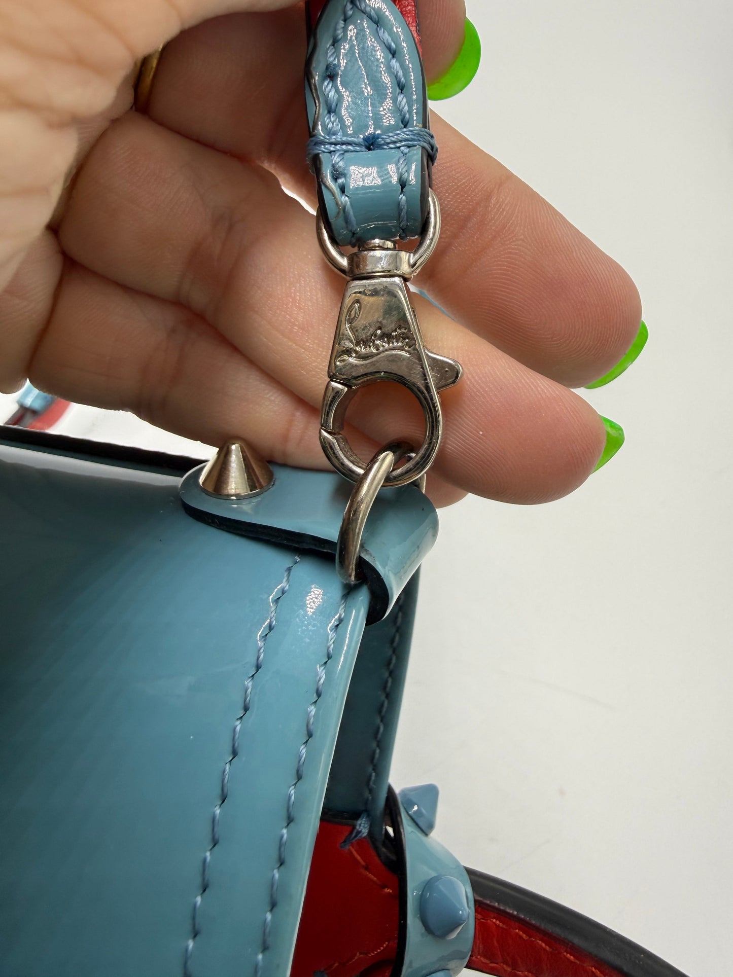 Christian Louboutin Nano Cabata E/W Tote  Luxury Handbag