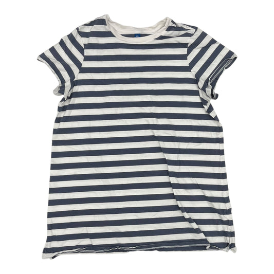 Dress Casual Midi By Old Navy In Blue & White, Size:Xxl